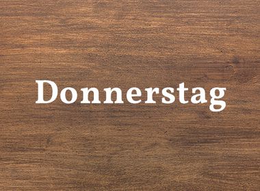 Schwarzwald Küche Holzoptik für Donnerstag