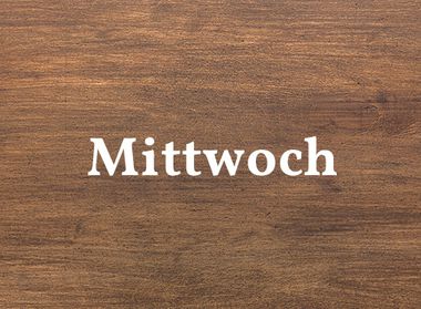 Schwarzwald Küche Holzoptik für Mittwoch